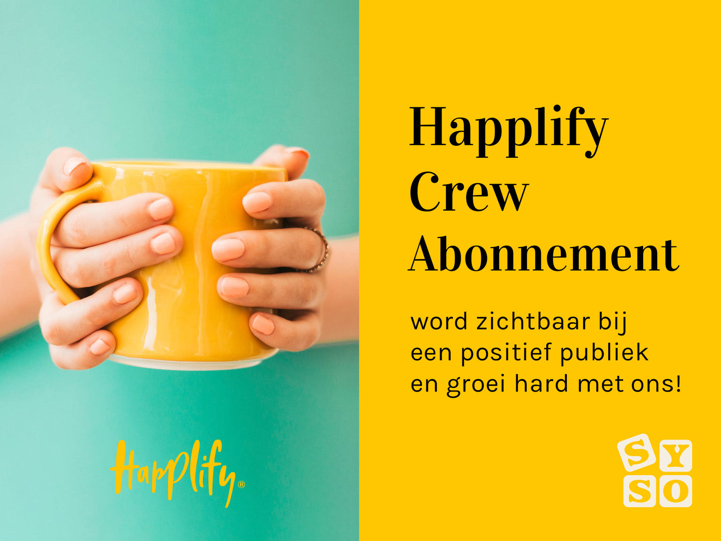 Happlify Crew Jaarabonnement - Sell your stuff online