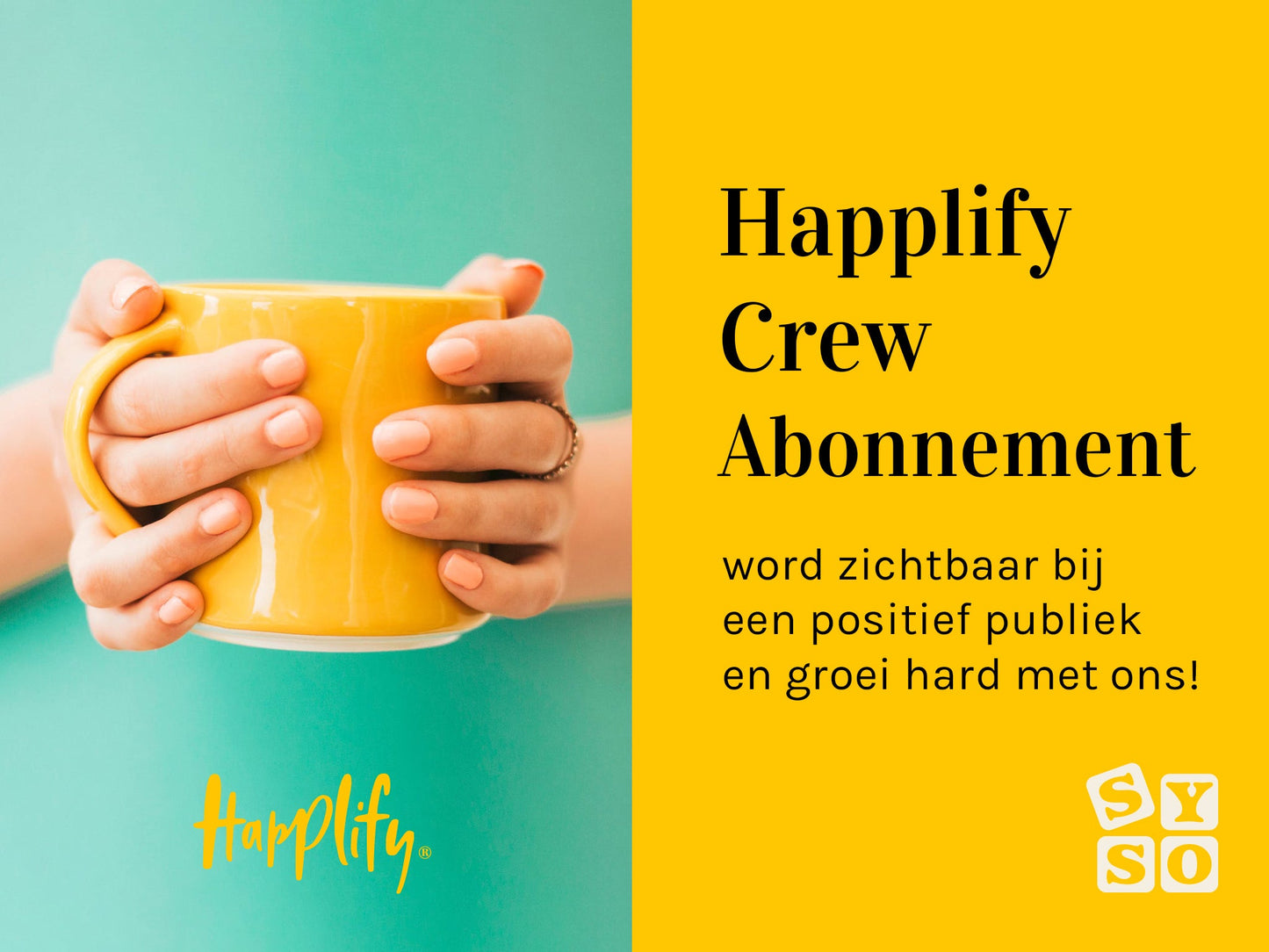 Happlify Crew Jaarabonnement - Sell your stuff online