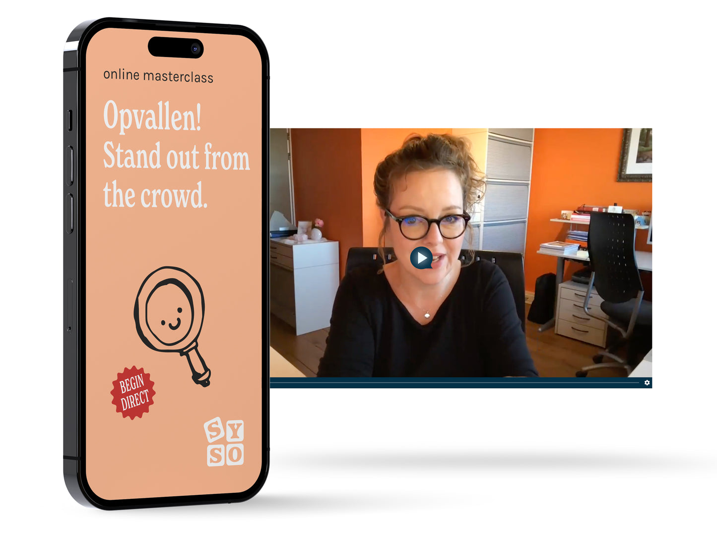 Stand out! Stand out from the crowd - online masterclass