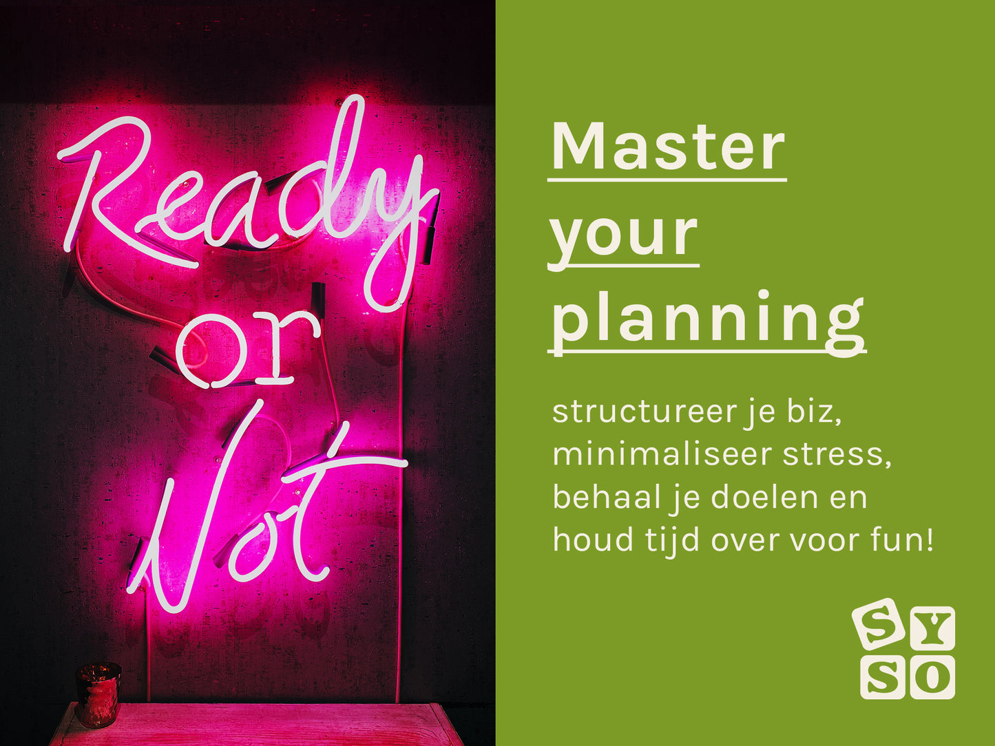Master your planning - online training - Sell your stuff online