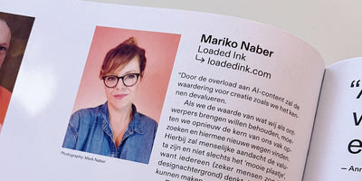 Mariko Naber in BNO Dutch Designers Yearbook over AI