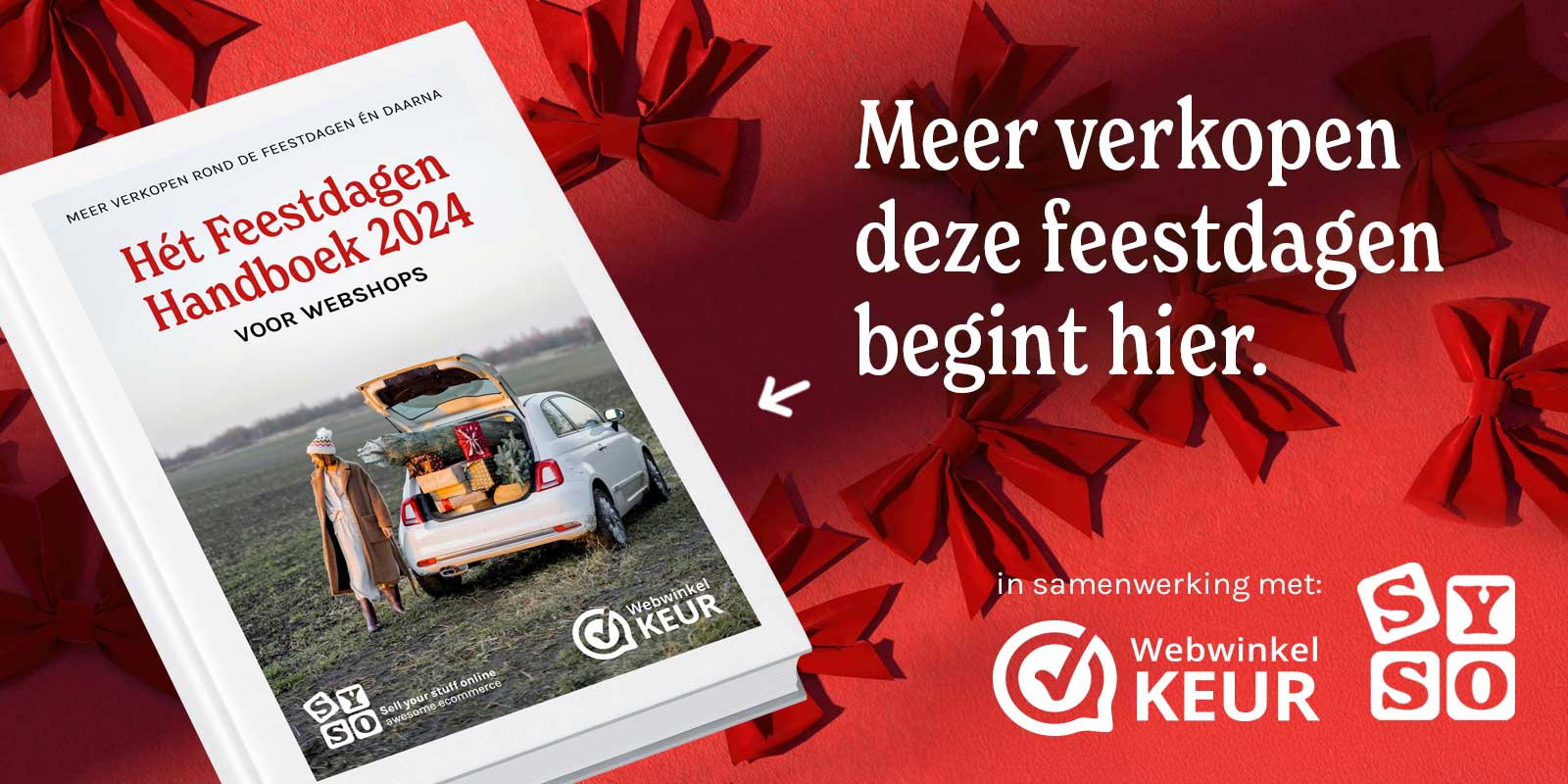 Cadeau voor jou: Hét Feestdagen Handboek voor webshops 2024