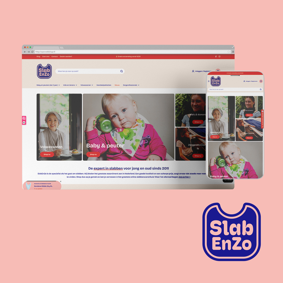 Slabenzo Shopify webshop door SYSO