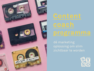 Content coach programma - Sell your stuff online